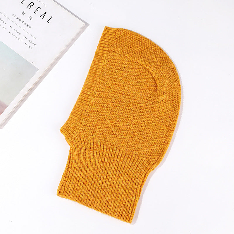 Lovers' Hat Scarf Integrated Windproof Pullover