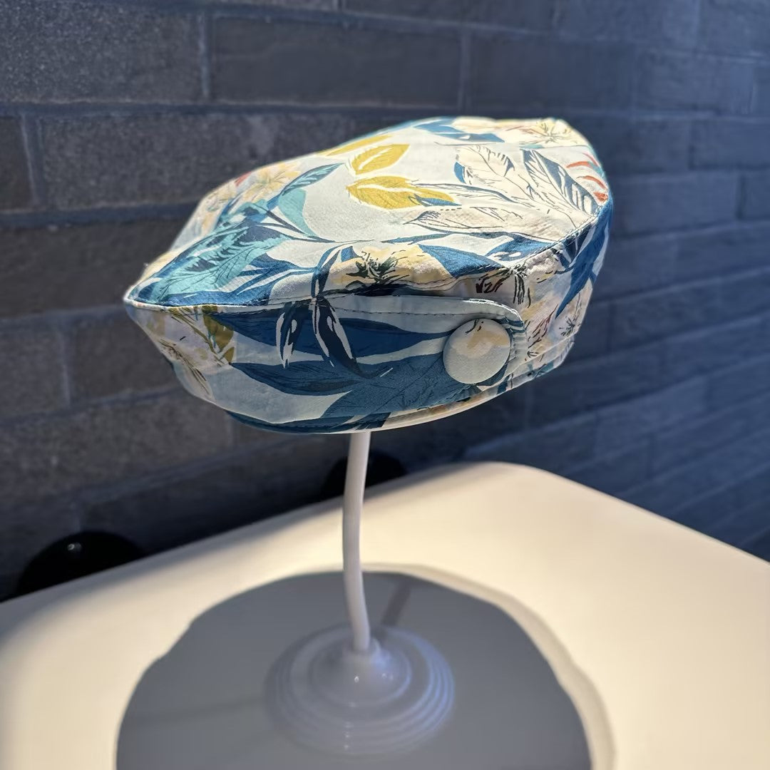 Printed Cap Fashionable Korean Style Versatile Outdoor Accessory