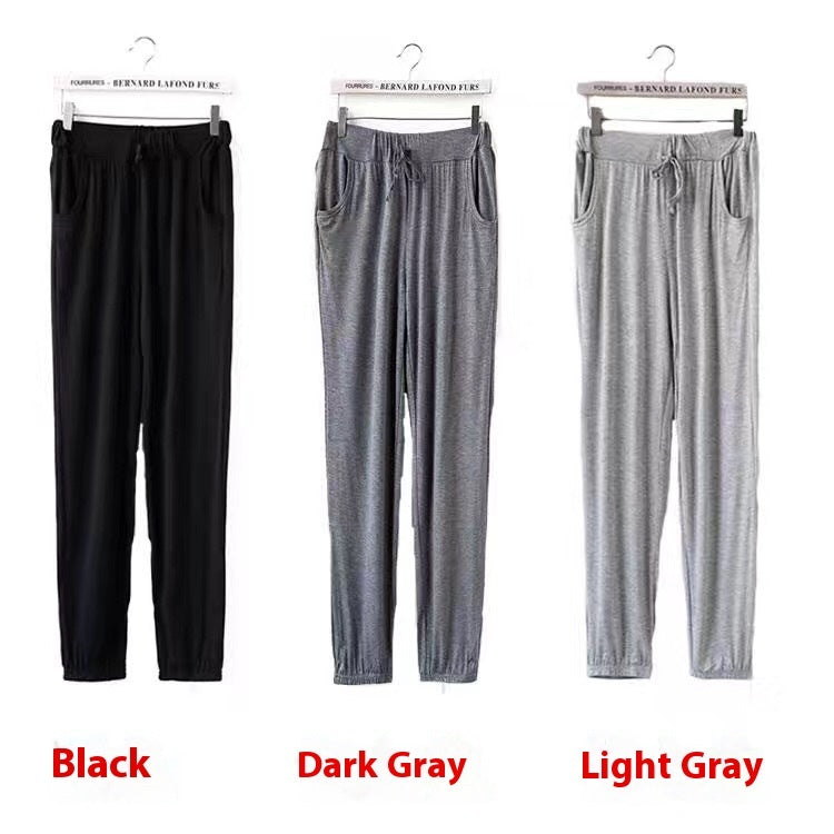 Modal Plus Size Loose Pants Female Thin Slimming