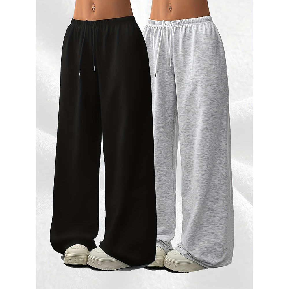 Loose, Casual Wide-leg Pants That Create A Slimming Look