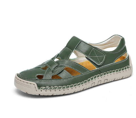 New Roman-style Flat Woven Soft-soled Lightweight