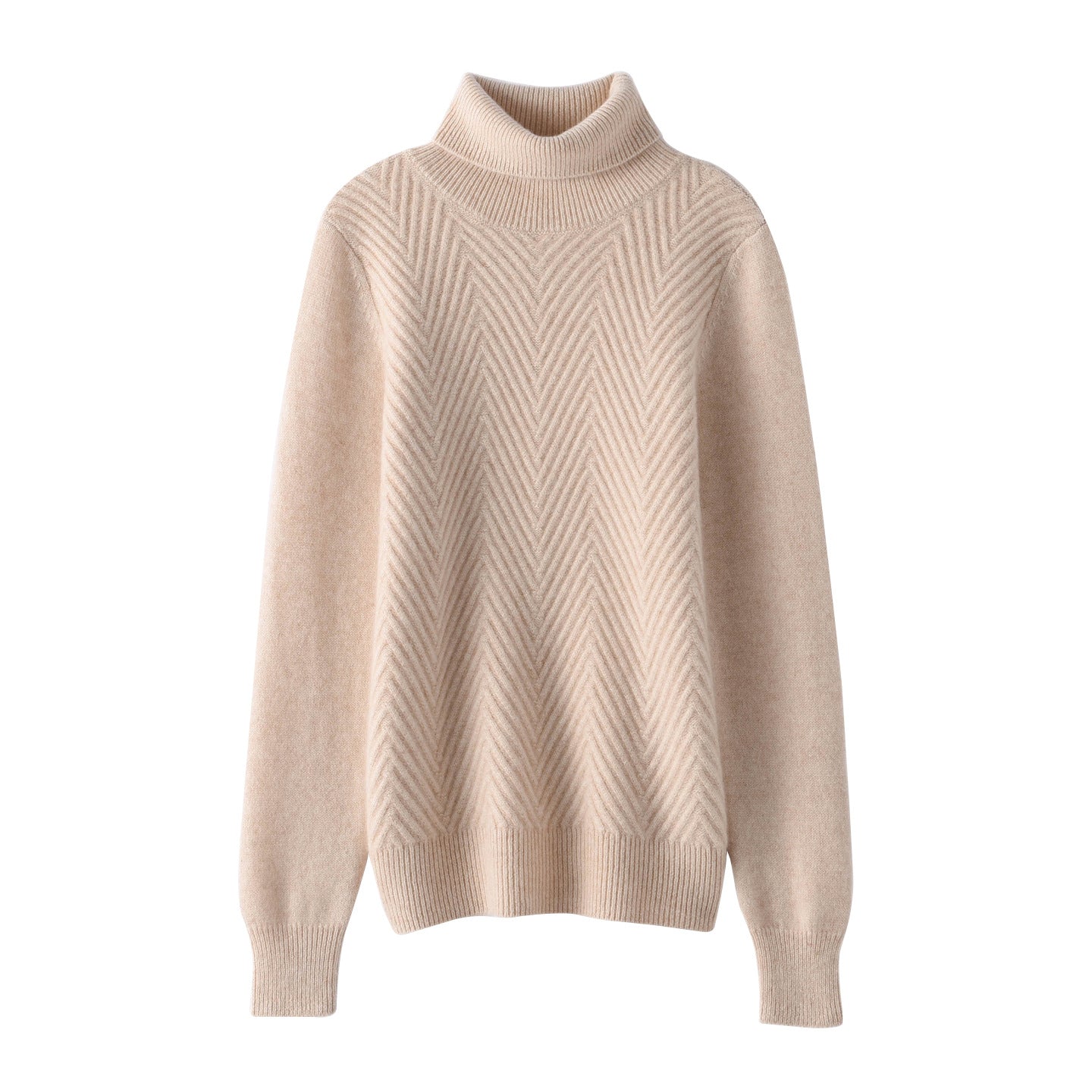 Knitted Cashmere Casual All-matching Fashion Pullover Bottoming Sweater