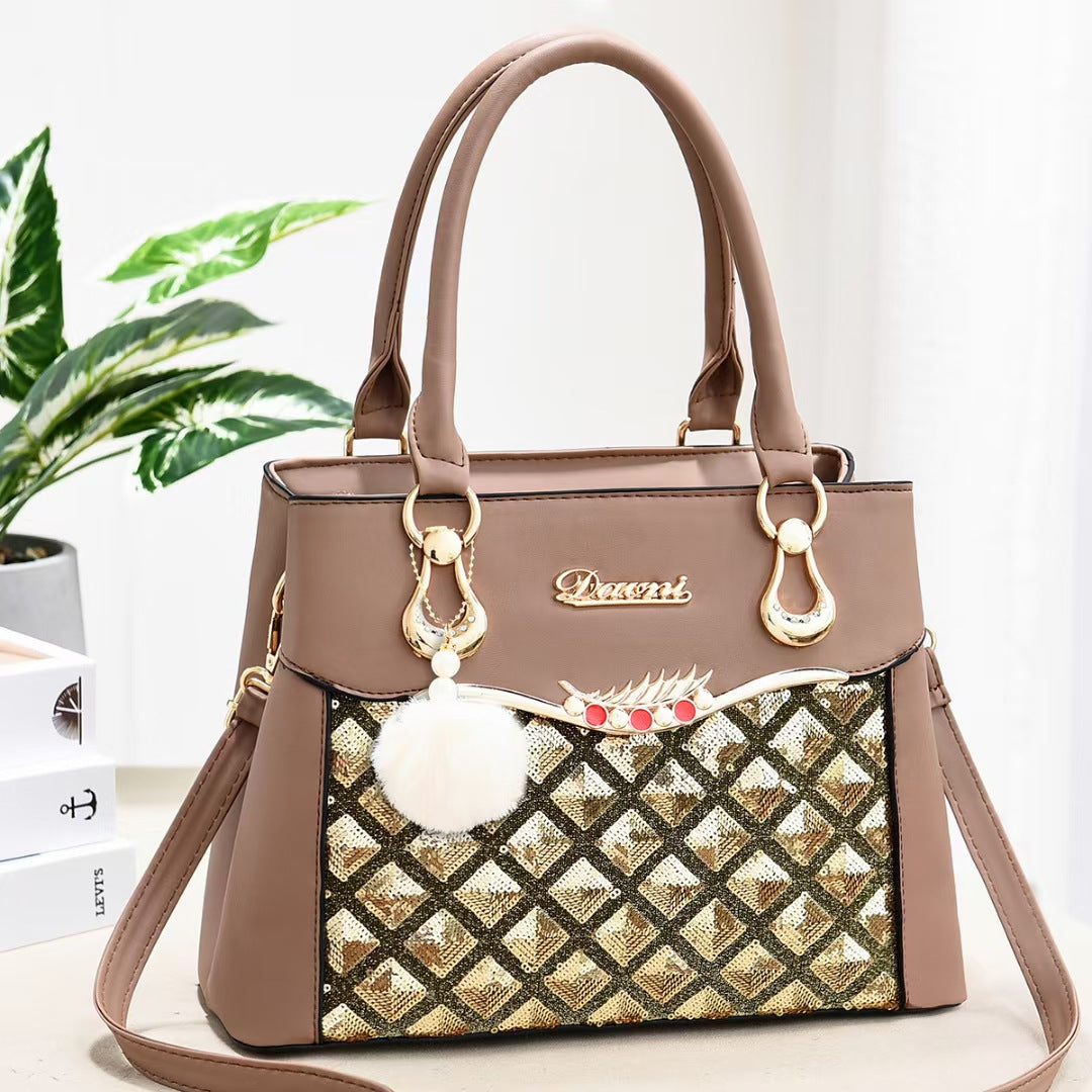 The New Fashion Female Bag Korean Style Diagonal Shoulder Handbag