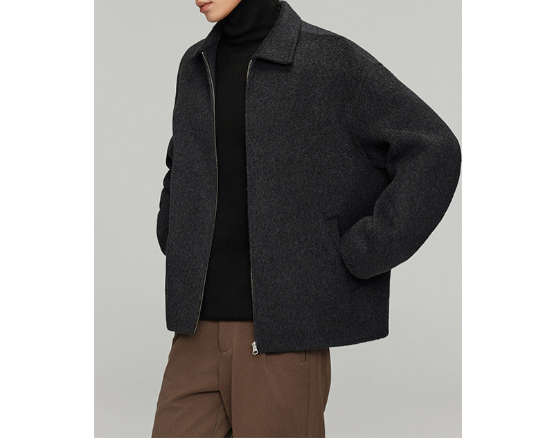 Double-sided Woolen Coat Men's Autumn And Winter