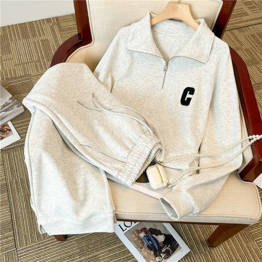 Womens Casual Top And Pants Sports Set