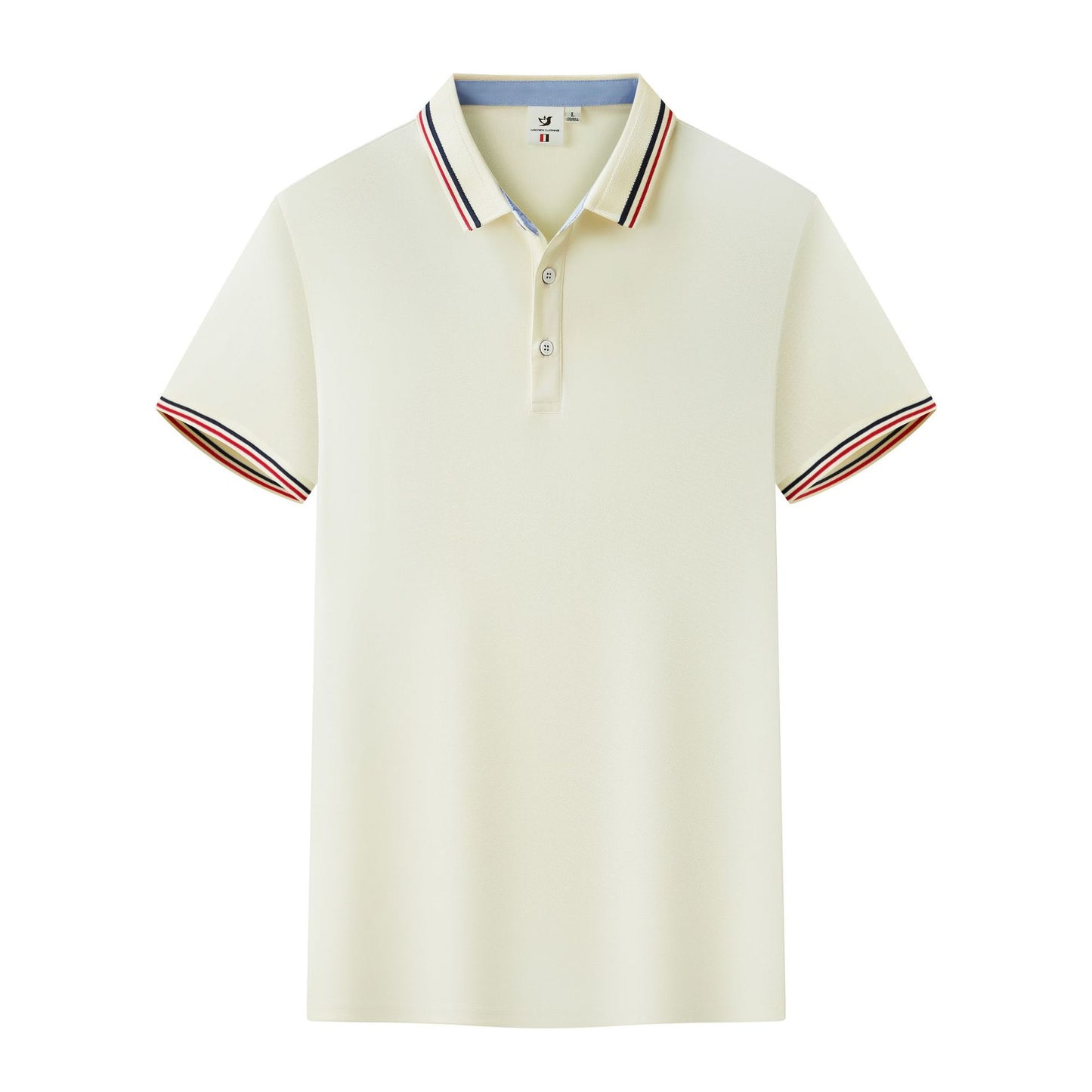 Summer Ice Silk Polo Shirt Overalls