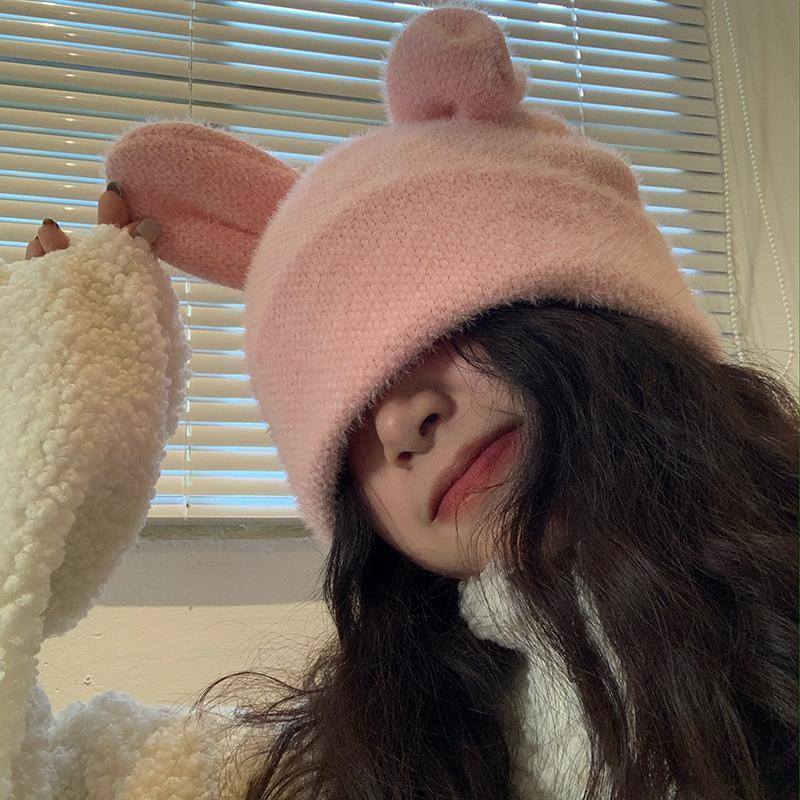 Japanese-style Cute Sweet Girl Wool Hat