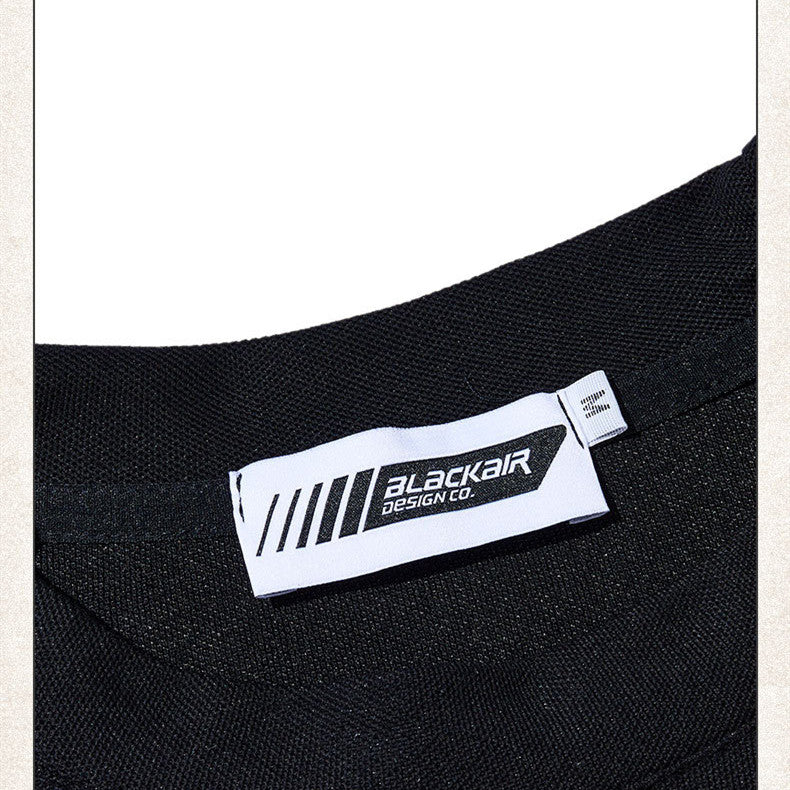 Thin Street Stitching Sports Style With Letters Casual Long Sleeve Sweatshirt