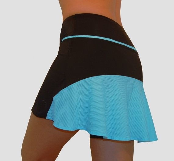 Women's Fashion Running Tennis Skirt Ruffled Exercise Skort