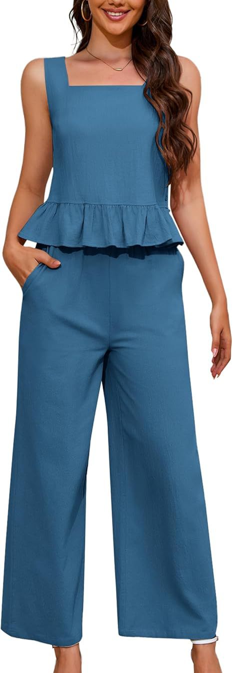 Womens Stylish Vest And Pants Workout Set