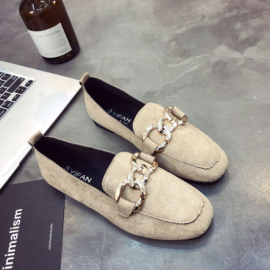 Women's Soft-soled Low-cut Versatile Flat Shoes