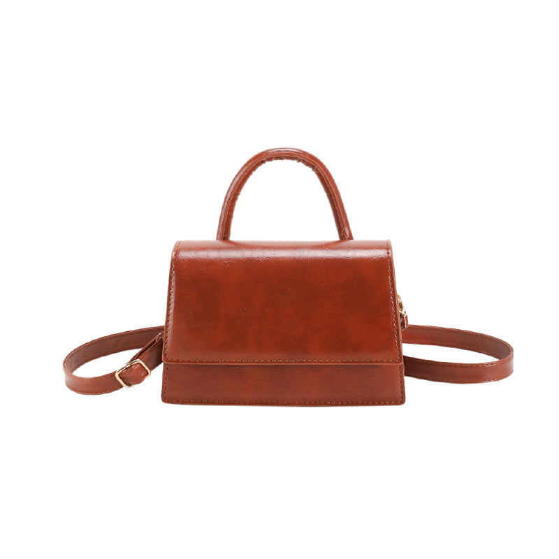 Small Square Simple Shoulder Women's Crossbody Handbag