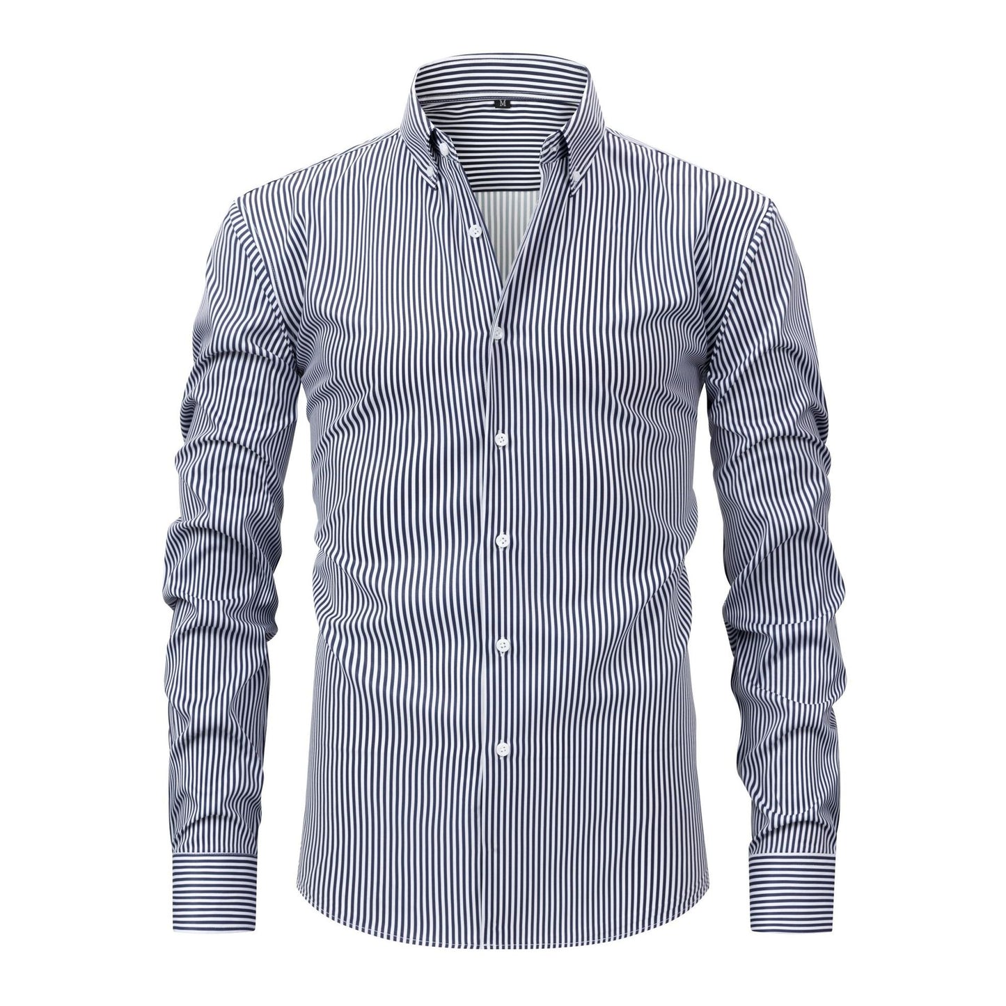 Four-sided Stretch Digital Printing Striped Long Sleeve