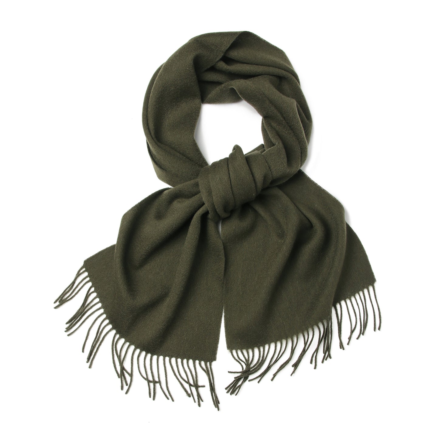 Inner Mongolia Full Wool Shawl Scarf Women's Plain Wool Scarf