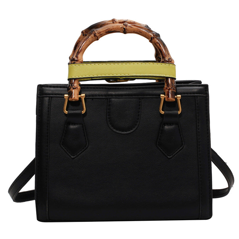 Fashion Shoulder Crossbody Solid Colour Casual Tote Bag