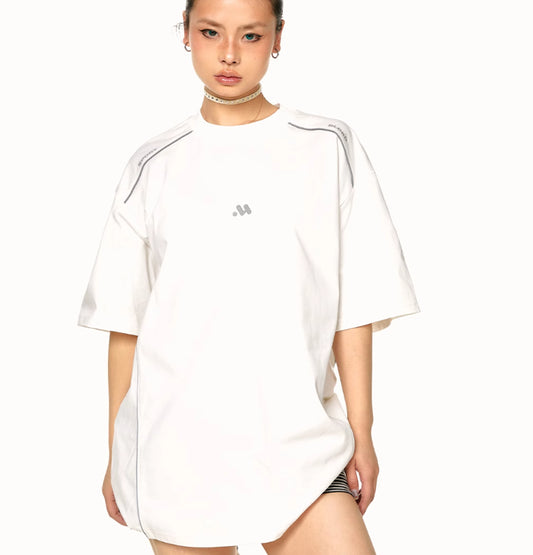 Design Sense Loose And Idle Crew Neck T-shirt Top