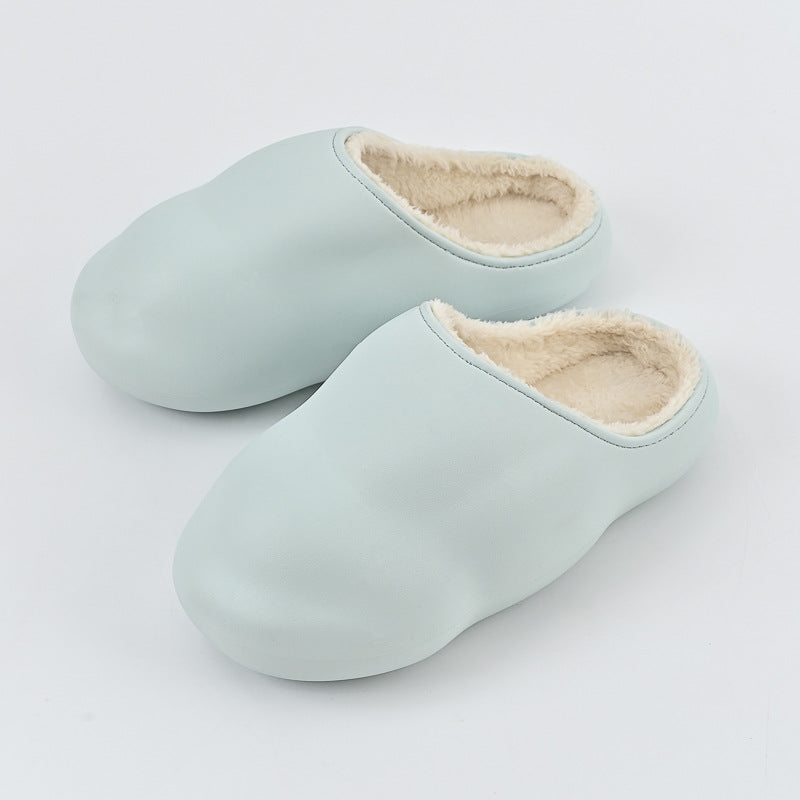 Dinosaur Egg Macaron Girl Solid Color Simple Slippers