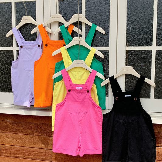 Children's Korean-style Casual Overalls For Children Boys And Girls