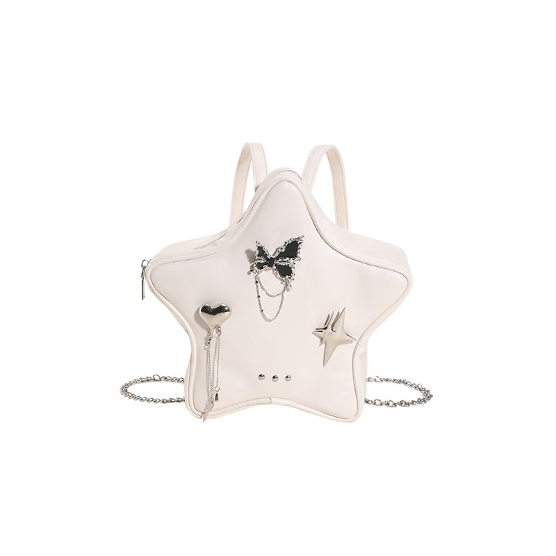 Women's Shoulder Messenger Bag Mini Backpack