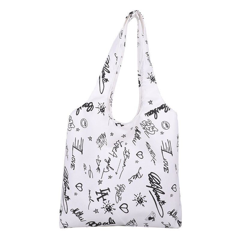 Cow Pattern Canvas Bag For Women's Spring New Crossbody