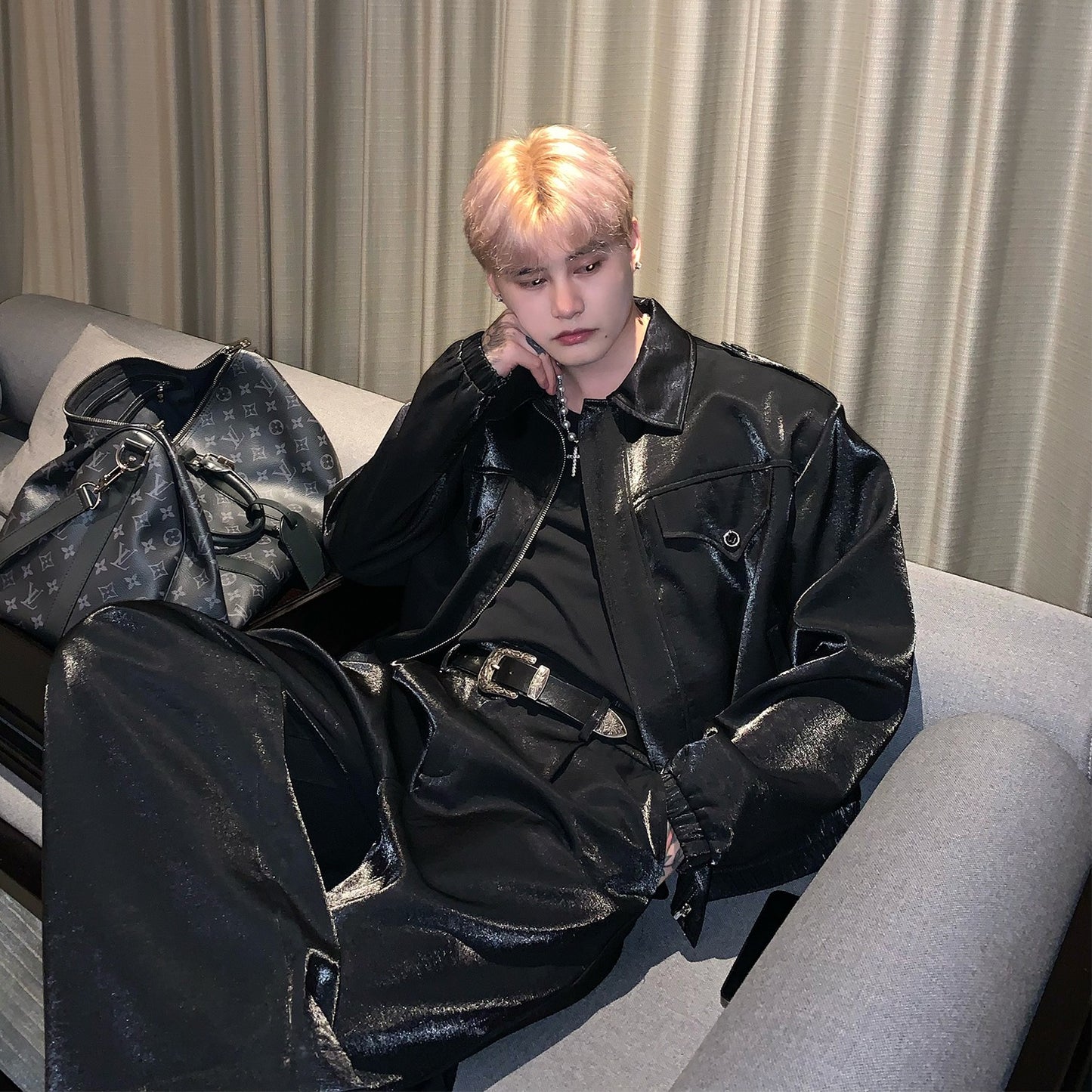 Niche High-end Design Short Jacket Men