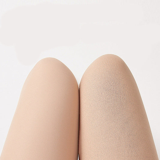 Women's Fashion Simple Solid Color Thickened And Padded Bottoming Pants
