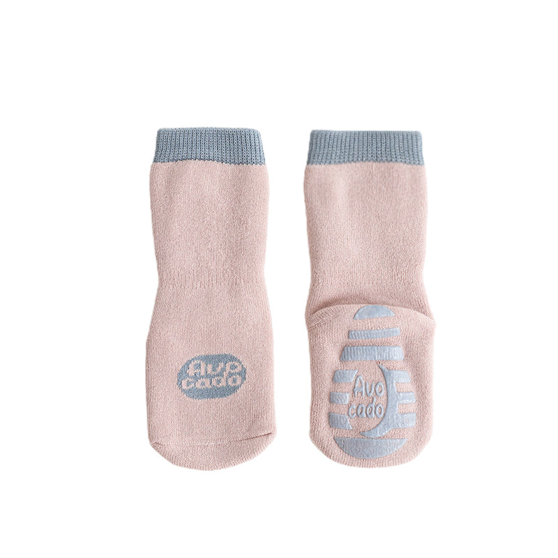 New Terry Thickened Baby Floor Socks Fruit Non-slip Dispensing