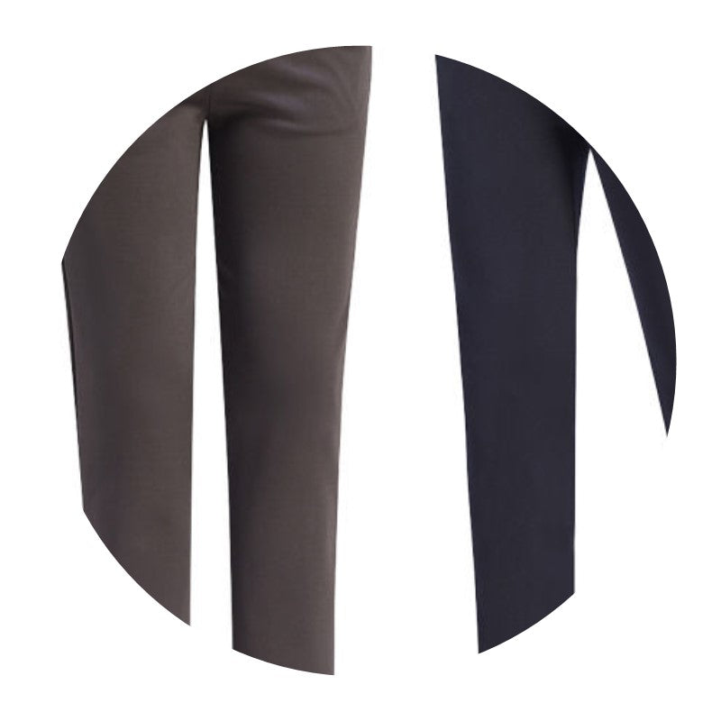 Middle-aged Women's Pants Loose High Waist Straight Casual