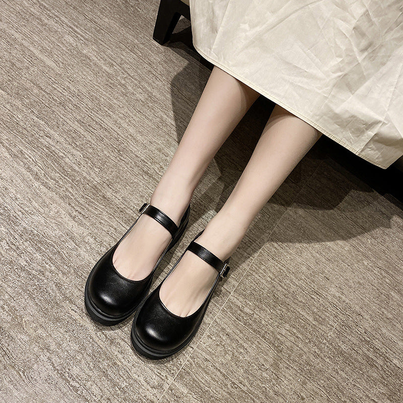 New Women's Shoes With Shallow Buckle