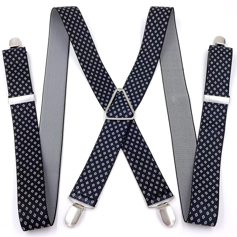 Men's Fashion Wide Elastic Shoulder Straps