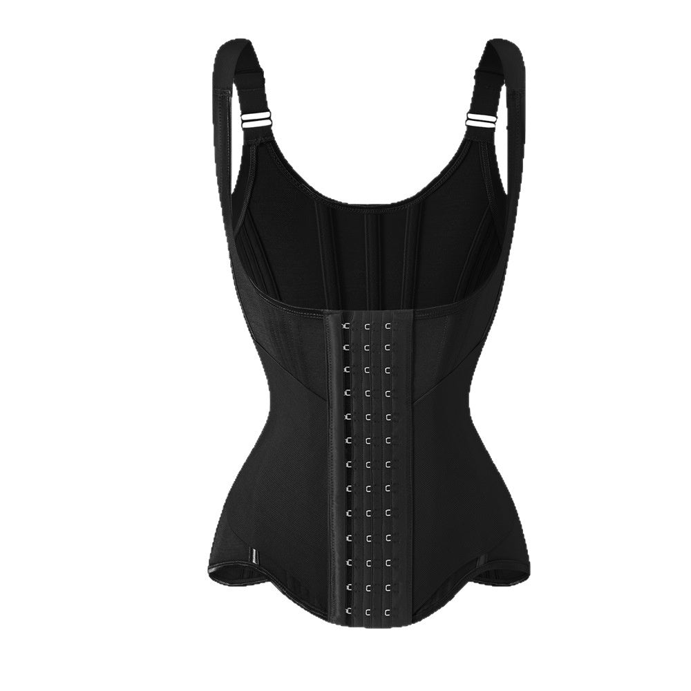 Vest With A Cinched Waist Made From Breathable Mesh Fabric To Support A Straight Back
