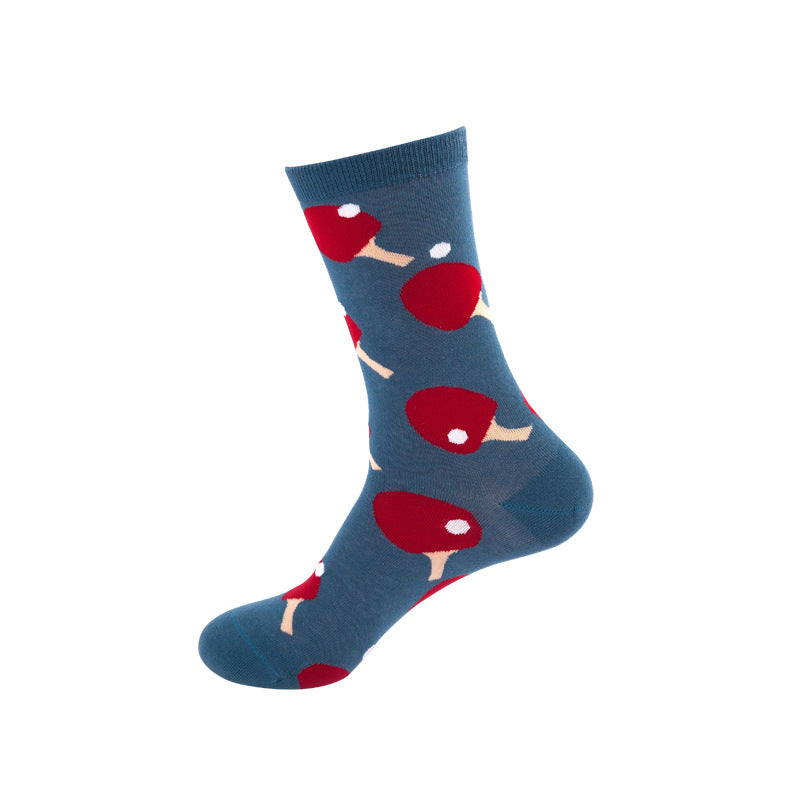 Socks Tide Brand Medium Tube Unisex Street Creative