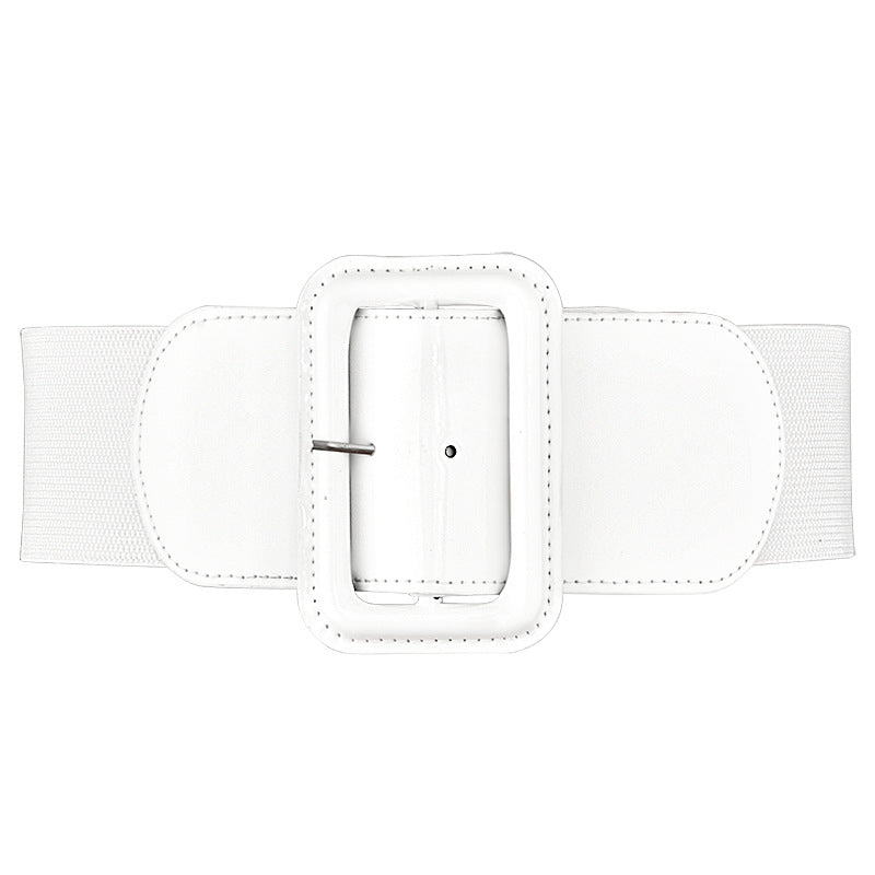 Women's Fashion All-match Fitted Waist Sweater Coat Stretch Belt