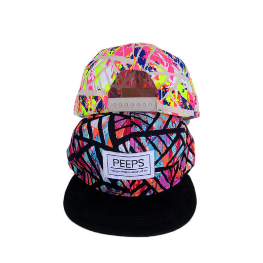 New PEEP Patch Korean Style Baseball Cap Ladies
