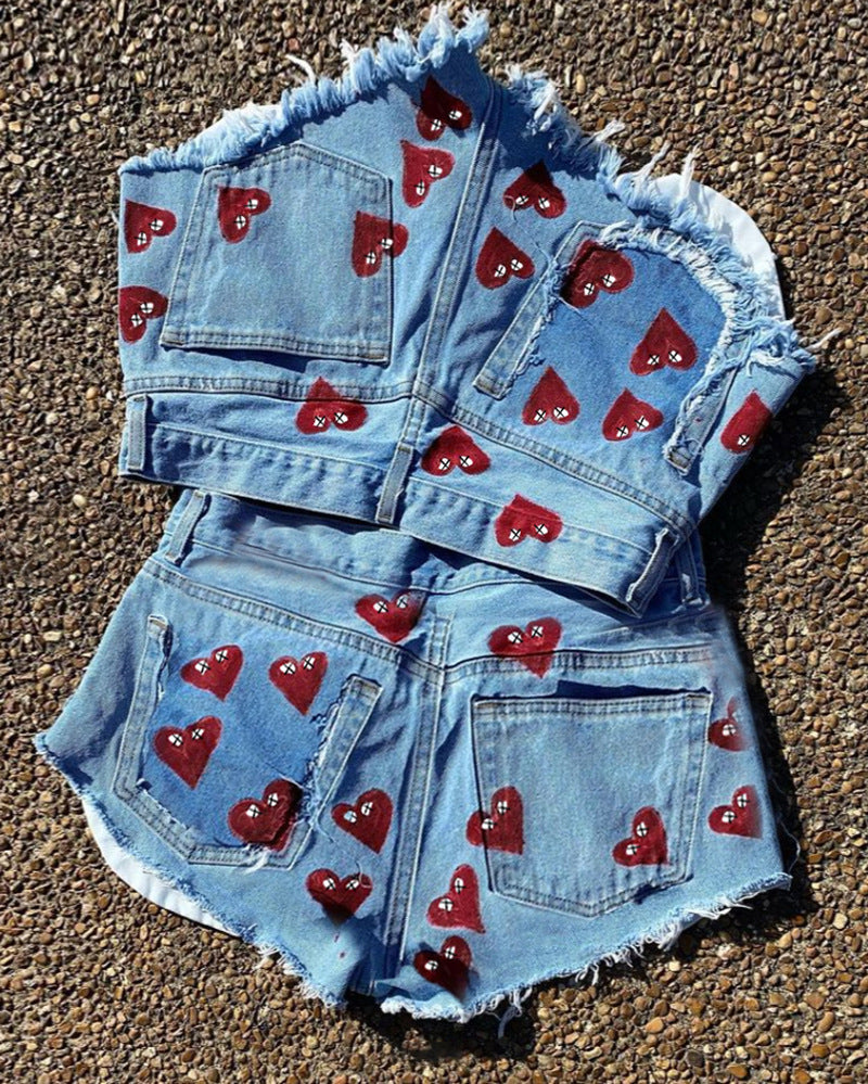 Casual Denim Shorts
