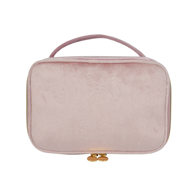 Multi-functional Portable Fashion Velvet Cosmetic Bag Advanced