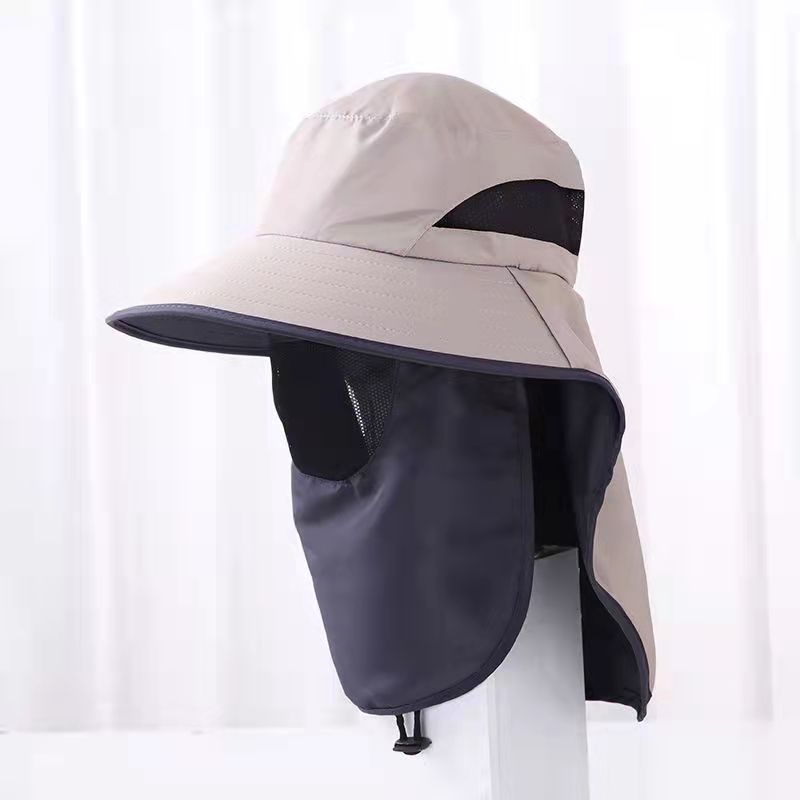 Outdoor UV Protection Fisherman  Sunscreen Hat Cover Face