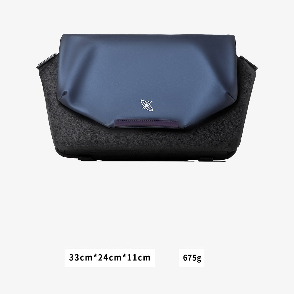 Functional Messenger Bag Men's Shoulder Bag Large Capacity Postman Computer Bag
