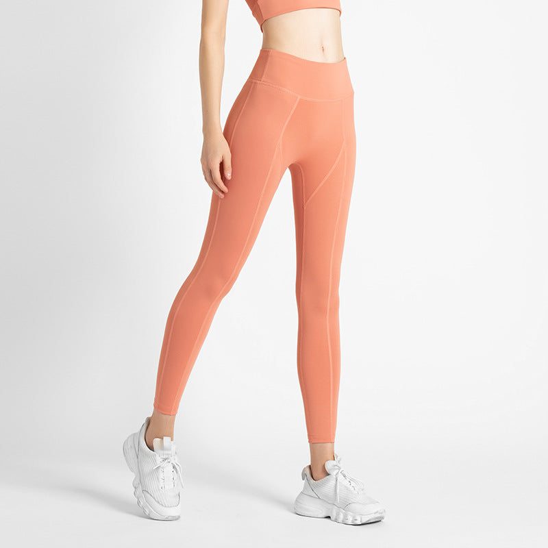 High Waist Bottoming Fitness Sports Womens Tights