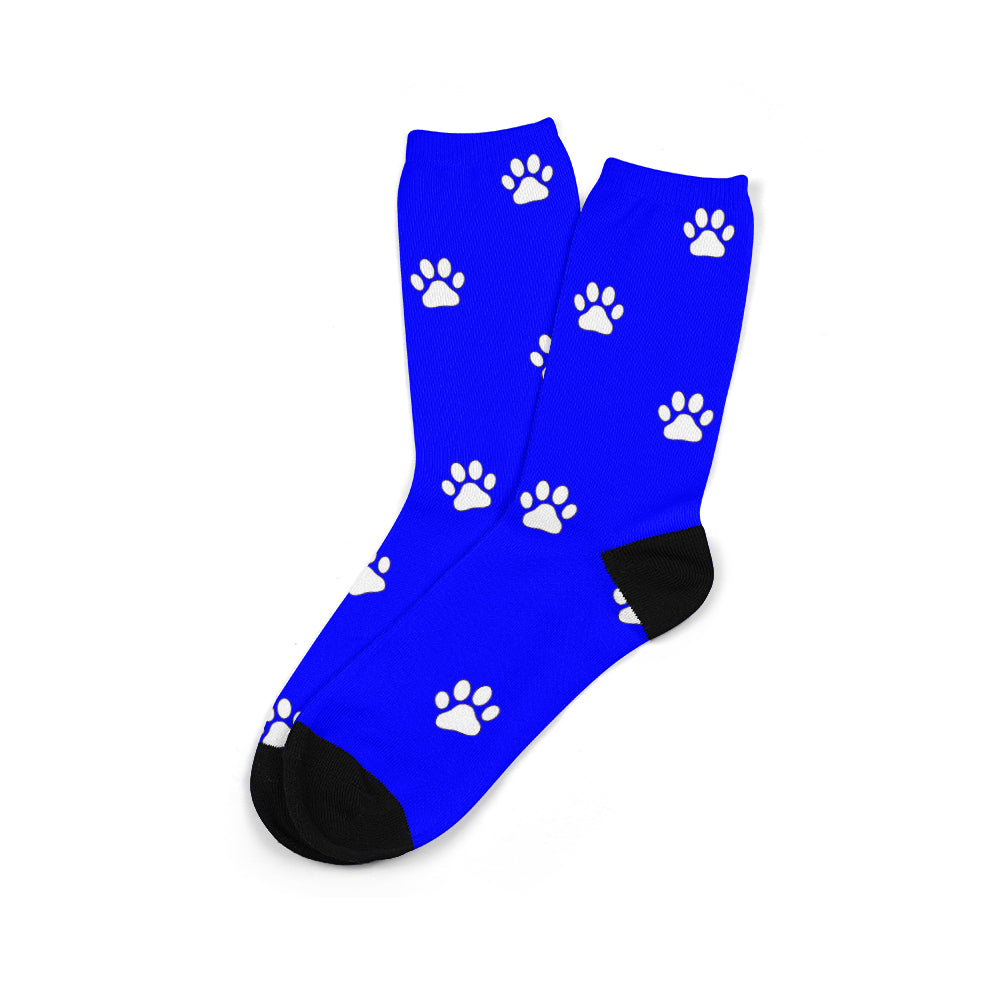 Personalized Photo Fun Male And Female Middle Tube Socks To Make Pictures