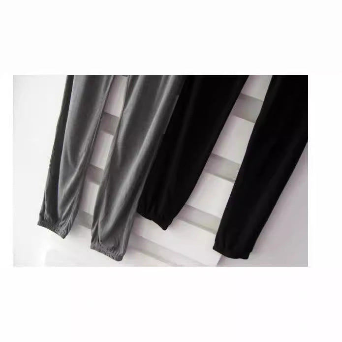 Modal Plus Size Loose Pants Female Thin Slimming