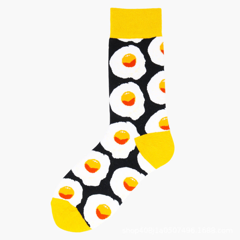 Mid-calf For Fall And Winter Long Cotton Socks