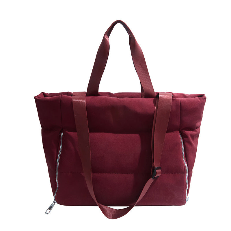 High-Capacity Commuter ShoulderCrossbody Bag
