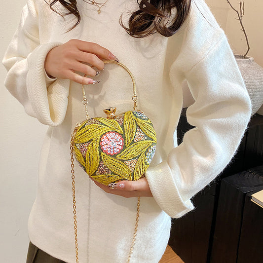 Women's Fashionable Sequins Shoulder Bag Retro