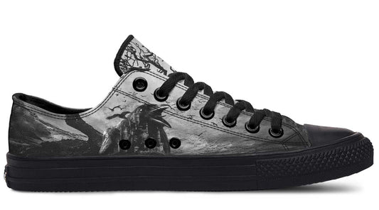 Fashion Print Couple Low-Top Canvas Shoes