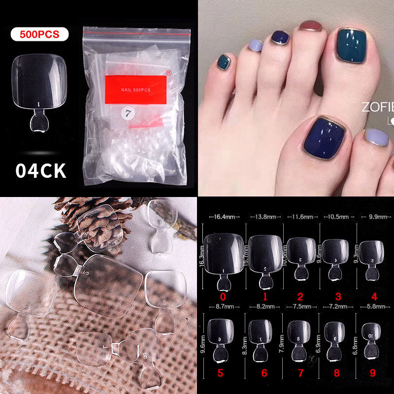 French Pointed Non-marking Ballet Transparent