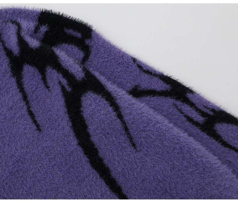 Efterår og Vinter Blød Klæbrig Mink-lignende Sweater