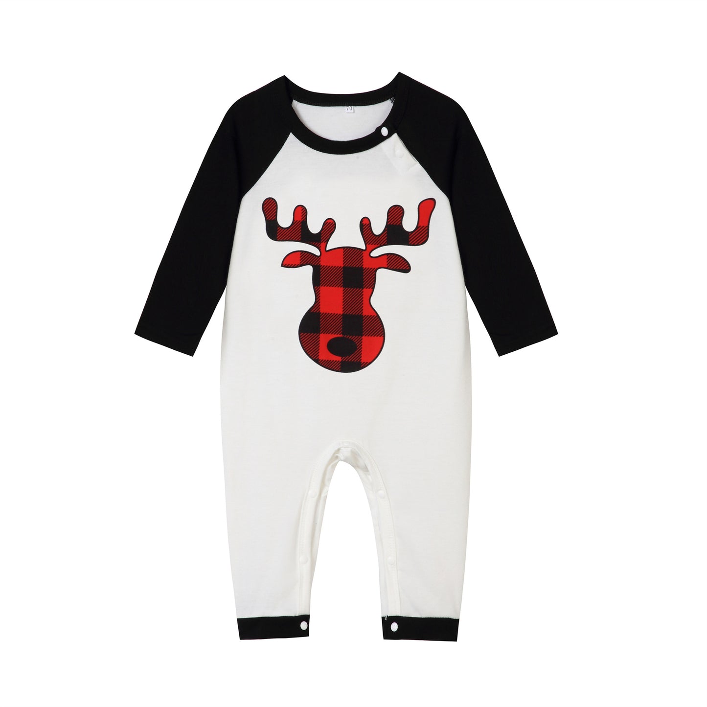 Cartoon Elk Print Home Clothes Pajamas Parent-child Wear