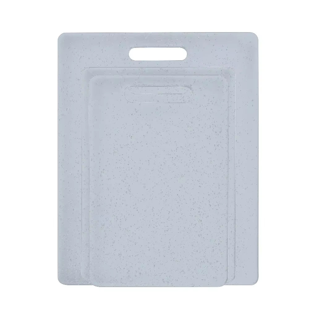 Imitation Stone Grain Plastic Chopping Board Kitchen Classification Cutting Board for Fruits Vegetables Meat