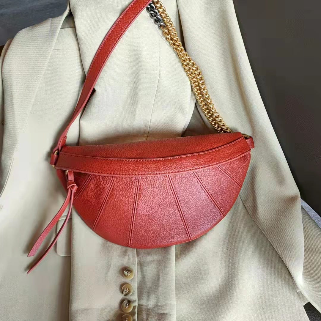 Disco Bag Soft Leather Chain Fashion Casual